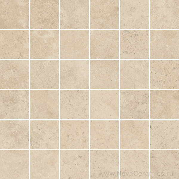 Фото плитки ITALON Room Floor Project : Italon Room Stone Mosaico Beige 30х30 Мозаика, 30x30 в интерьере