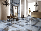 Фото плитки Primavera Jakarta Blue в интерьере 1