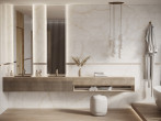 Фото плитки Laparet Onyx Clowdy в интерьере 1