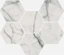 Фото товара Italon Charme Evo Mosaico Hexagon Statuario 25х29 Мозаика