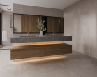 Фото плитки Buono Ceramica Beton в интерьере 5
