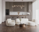 Фото плитки Emperador Brown в интерьере