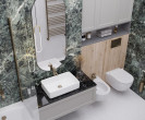 Фото плитки Laparet Nembus Green в интерьере 3