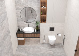 Фото плитки Alma Ceramica Sandstone в интерьере 1