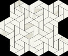 Фото товара Italon Metropolis Calacatta Gold Mosaico Icon 28,6x34,7 Мозаика