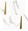 Фото товара Italon Stellaris Statuario White Mosaico Elegant 32,5x36,1 Мозаика