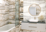 Фото плитки Alma Ceramica Smeraldo в интерьере 2