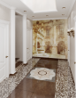 Фото плитки Grasaro Travertino в интерьере 1