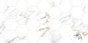 Alma Ceramica Dublin : Alma Dublin 25х50 TWU09DBL014 Плитка облицовочная белая, 50x24.9