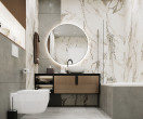 Фото плитки Laparet Calacatta Carve в интерьере 2