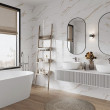 Интерьер Плитка Ceradim Calacatta Sharp