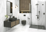 Фото плитки LCM Statuario в интерьере 1