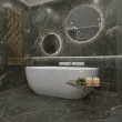 Фото плитки Primavera Wilton Black в интерьере 1