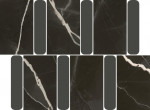 ITALON Stellaris : Italon Stellaris Black Mosaico Argan 26,8x36,8 Декор, 36.8x26.8