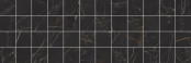 Фото товара Laparet Royal (под мозаику, черный) 20x60x9 Декор настенный