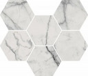 Фото товара Statuario Mosaico Hexagon