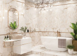 Фото плитки Eletto Ceramica Rosa Portogallo в интерьере 2