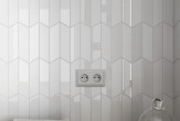 Фото плитки EQUIPE Chevron Wall в интерьере 3
