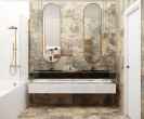 Фото плитки Laparet Oberon Green в интерьере 3