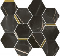Фото товара Italon Stellaris Absolut Black Mosaico Chic 28,3x32,8 Мозаика
