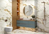 Фото плитки LCM Calacatta в интерьере 1