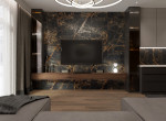 Фото плитки Primavera Golden Black в интерьере 1