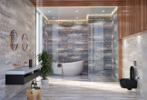 Фото плитки Decovita Cement в интерьере 2