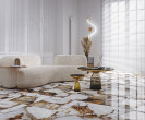 Фото плитки Laparet Sirius Gold в интерьере 1