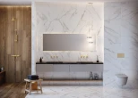 Фото плитки Creto Snowstorm в интерьере 2