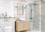 Фото плитки Alma Ceramica Wood в интерьере 2