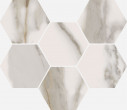 Фото товара Italon Charme Evo Mosaico Hexagon Calacatta 25х29 Мозаика
