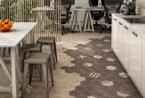 Фото плитки EQUIPE HEXATILE CEMENT в интерьере 4