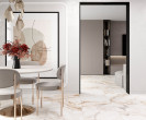 Фото плитки Laparet Calacatta Borgini в интерьере 1