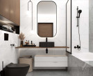 Фото плитки Laparet Airy White в интерьере 2