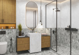 Фото плитки Alma Ceramica Steel Rock в интерьере 1