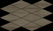 Фото товара Italon Charme Advance Mosaico Diamond Elegant Brown 28х48 Мозаика