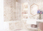 Фото плитки Eletto Ceramica Rosa Portogallo в интерьере 3