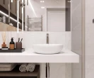 Фото плитки Laparet Antalya Bianco в интерьере 5
