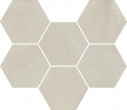 Фото товара Italon Continuum Pure Mosaico Hexagon 25x29 Мозаика