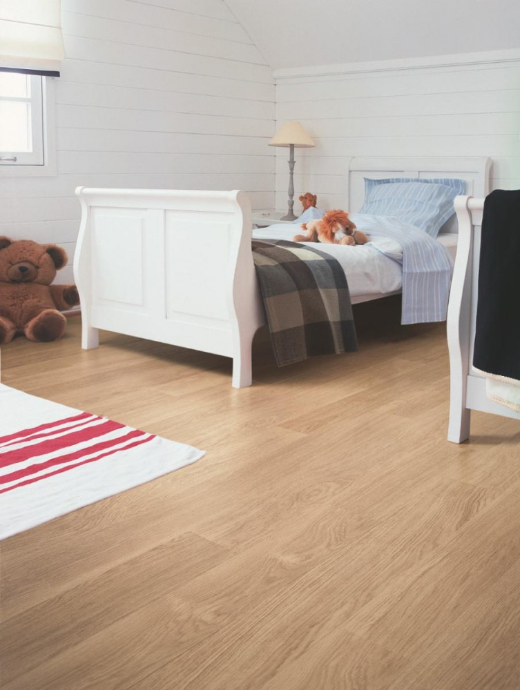 Ламинат Quick Step Eligna 8/32 (U915) Дуб белый лакированный