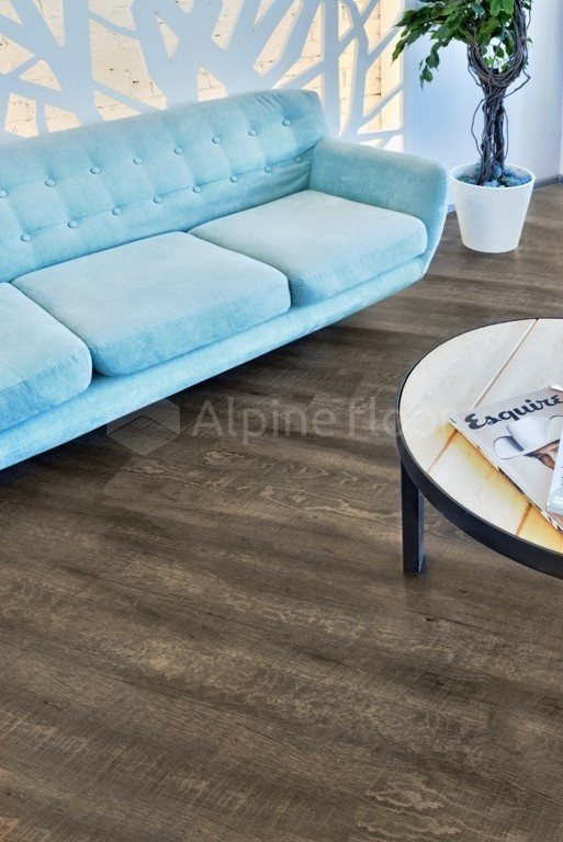 Кварцвиниловая плитка LVT Alpine Floor Ultra ЕСО 5-8 Дуб Рустикальный