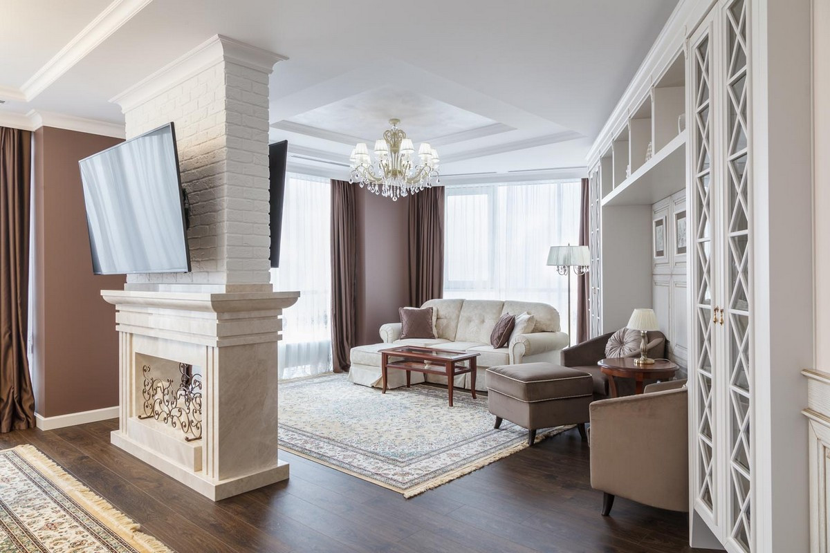 Ремонт 3-комнатной квартиры в классическом стиле в центре Васильевского острова