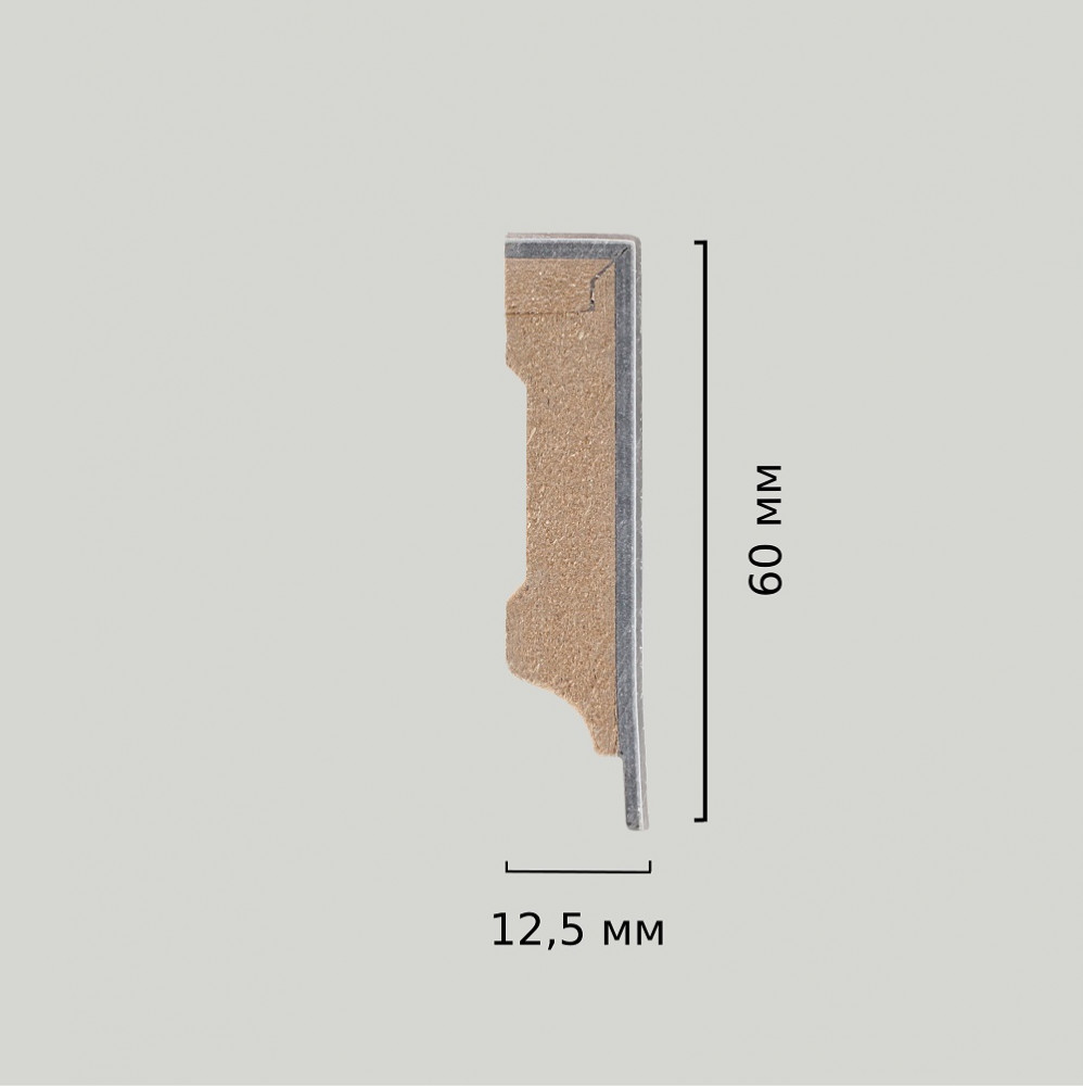 Плинтус МДФ FineFloor Stone FF-1555/1455 Камень Шато Миранда
