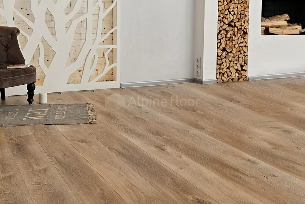 Кварцвиниловая плитка ABA Alpine Floor Premium Xl ЕСО 7-6 Дуб Природный Изысканный