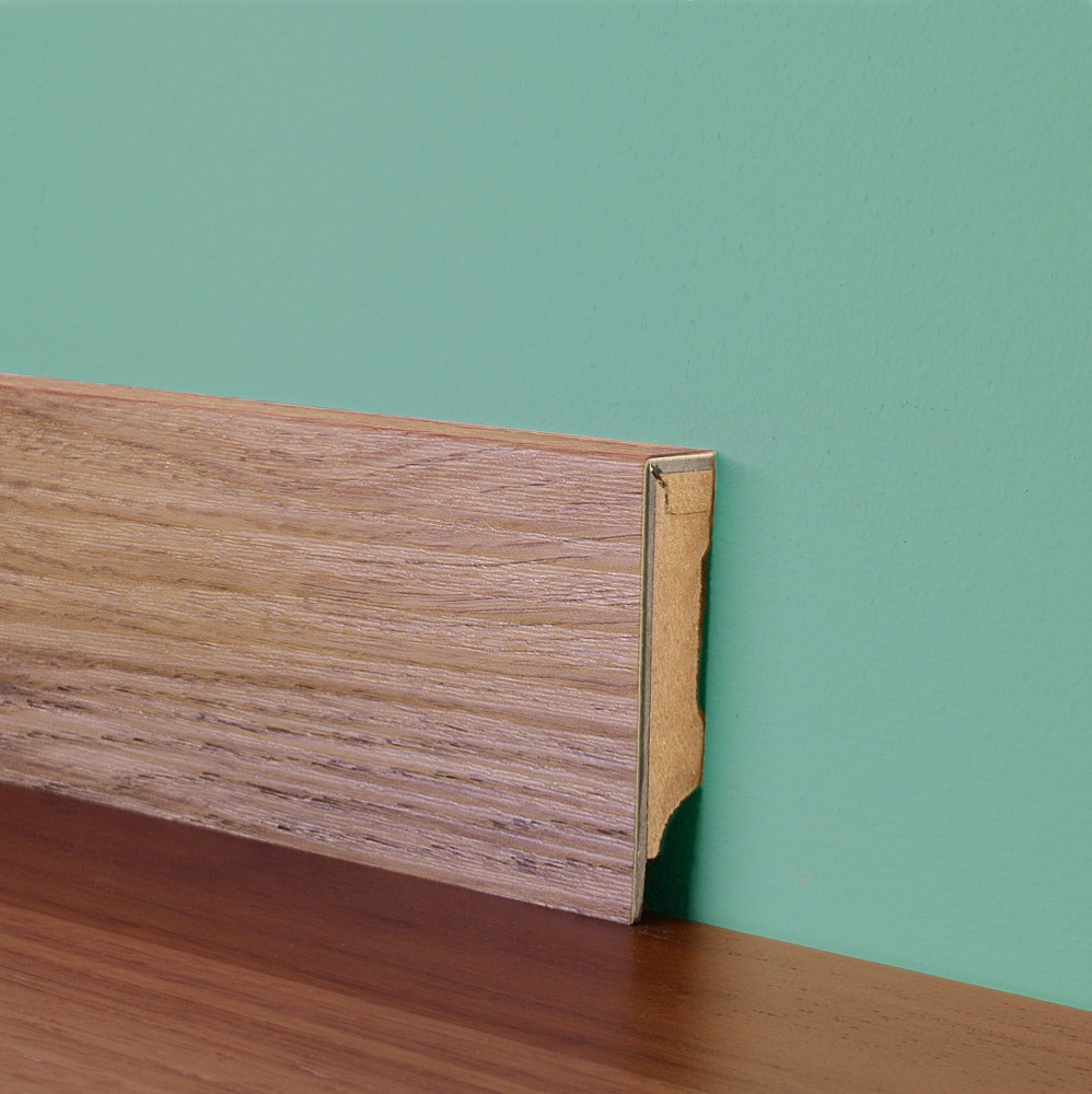 Плинтус МДФ FineFloor Wood FF-1512/1412 Дуб Динан