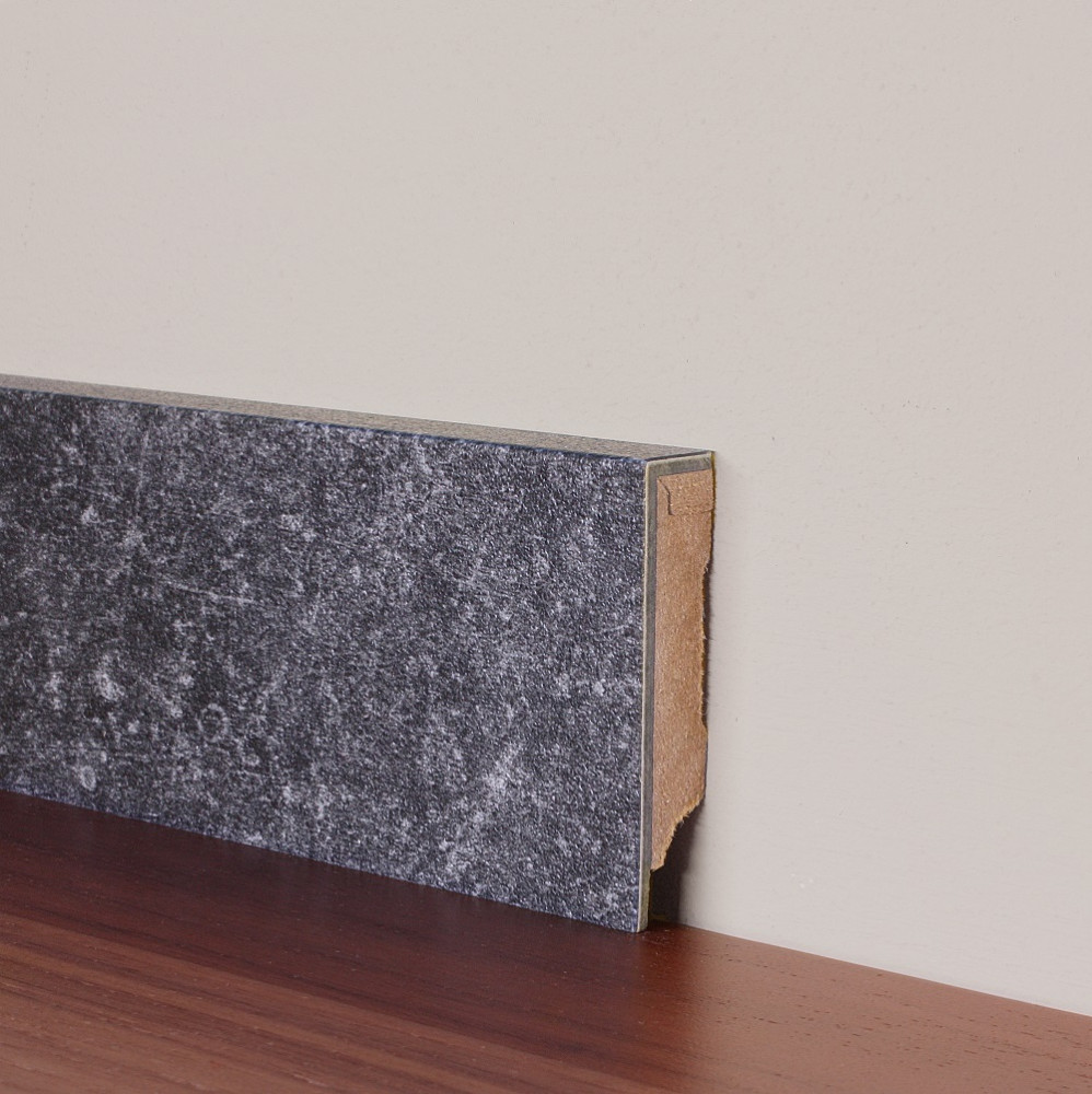 Плинтус МДФ FineFloor Stone FF-1555/1455 Камень Шато Миранда