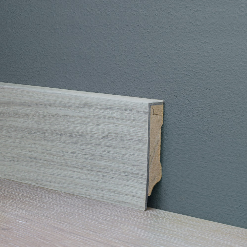 Плинтус МДФ FineFloor Wood FF-1514/1414 Дуб Шер
