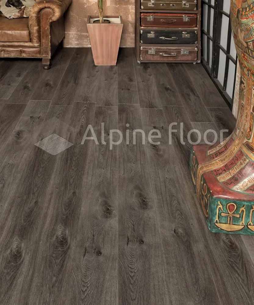 Кварцвиниловая плитка ABA Alpine Floor Premium Xl ЕСО 7-11 Дуб Торфяной