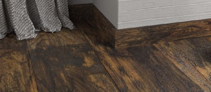 Плинтус МДФ FineFloor Rich FF-1966/2066 Пекан Порто