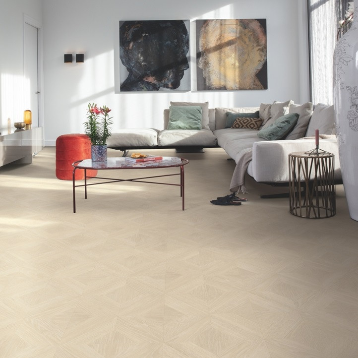 Ламинат Quick Step Impressive Patterns Ultra 12/33 (IPE4672) Дуб Палаццо бежевый